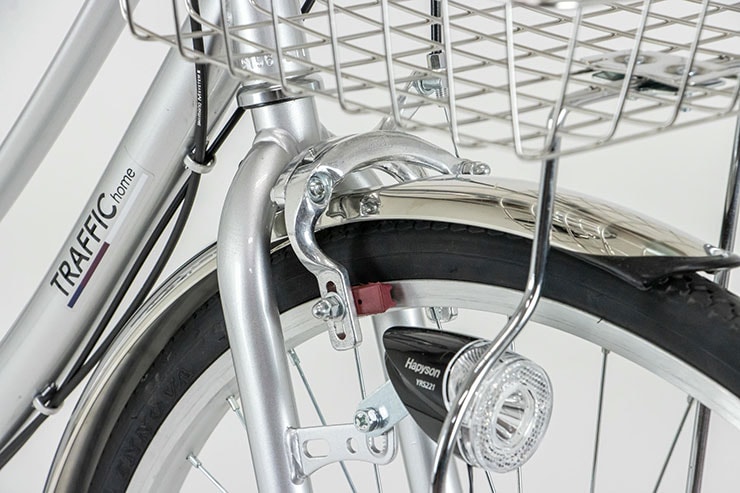 トラフィックホーム276-H 27インチ 6段変速 オートライト シティサイクル ママチャリ 自転車