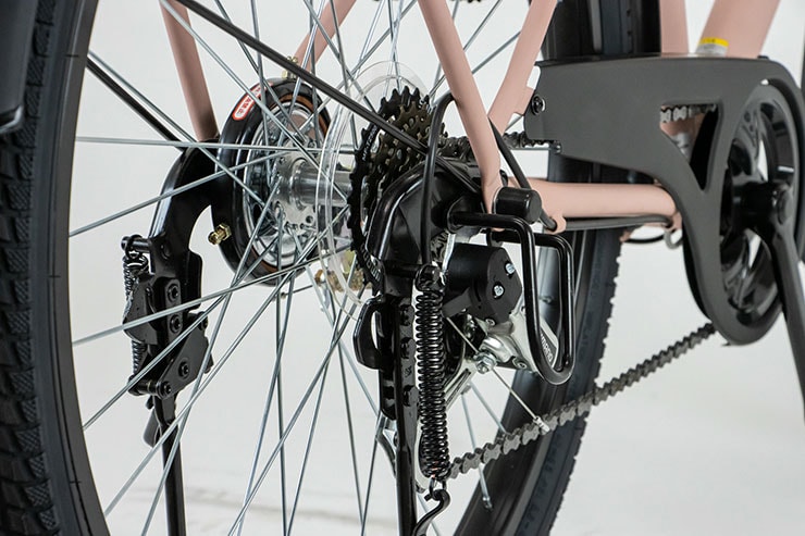 ビザリア276-Ｈ 27.5インチ  6段変速 オートライト シティサイクル ママチャリ 自転車