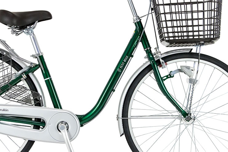 プチベル241-H 24インチ 変速無し オートライト シティサイクル ママチャリ 自転車