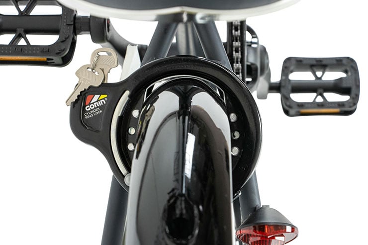 ユニバイクス266-H 26インチ 6段変速 ロッド式ライト 子供用 自転車