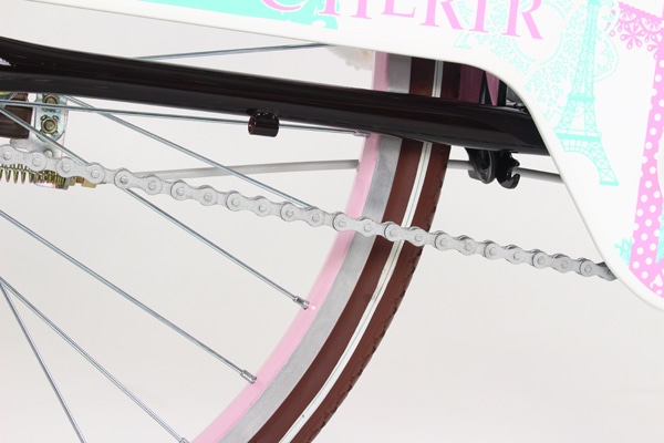 シェリール-H　22インチ　変速なし　オートライト　子供用 自転車