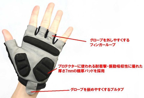 ギガパッドグローブ　超極厚パッド採用