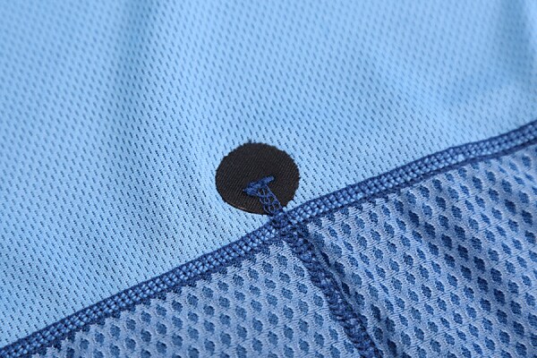 Wレギュラーフィット半袖ジャージ-J レディース フルジップ 紫外線対策