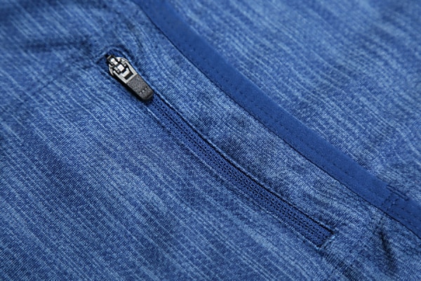 Wレギュラーフィット半袖ジャージ-J レディース フルジップ 紫外線対策