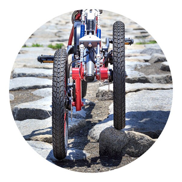 シンクロオメガ(ショート)20インチ 電動三輪車