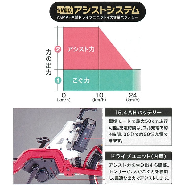 シンクロオメガ(ショート)20インチ 電動三輪車