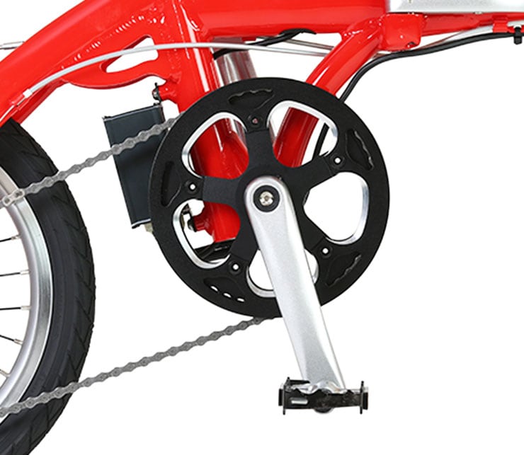 FIAT500 AL-FDB163S-E BAA 16インチ 3段変速 電動自転車 折りたたみ自転車 電動自転車