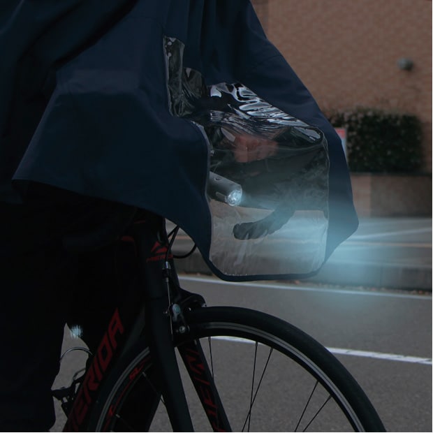 スポーツサイクルポンチョ2・スタイリッシュ「SCP-02」