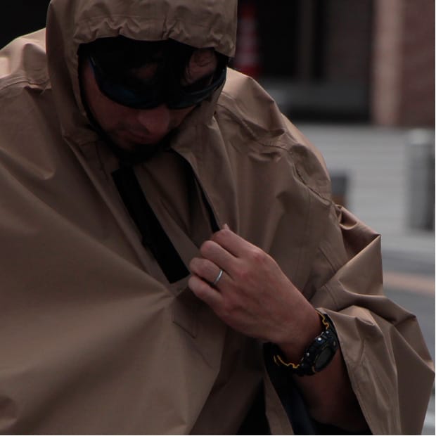 スポーツサイクルポンチョ2・スタイリッシュ「SCP-02」