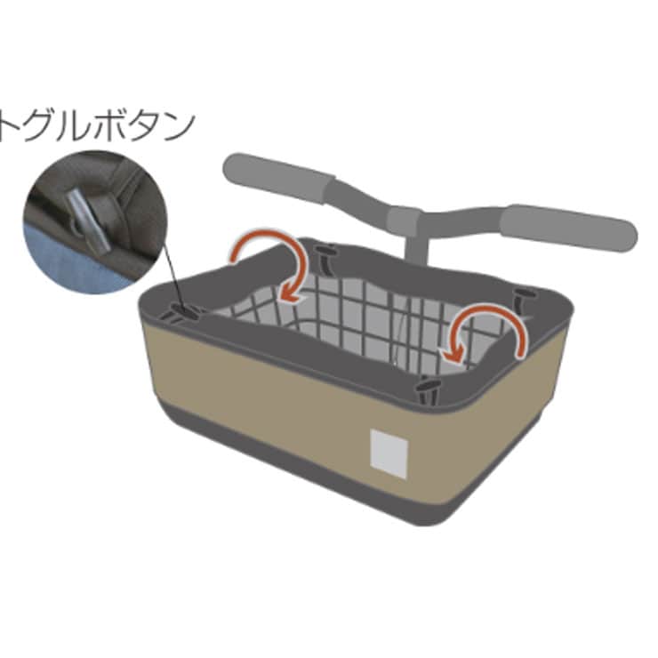 D-2F-600LBC 浅いカゴ用バスケットカバー