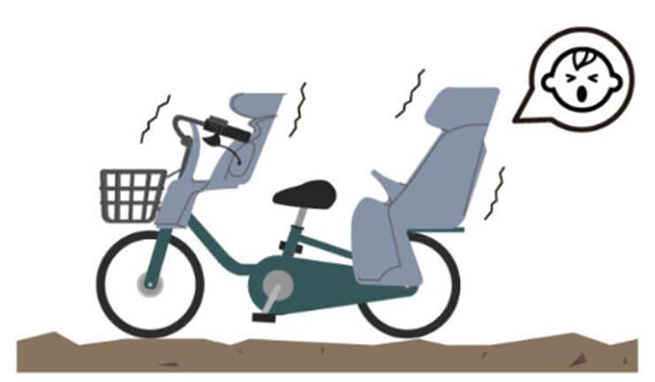 CCK-Y02 低反発クッションロング 前後共通子供同乗器用