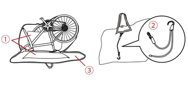 SBC-01 車載専用輪行袋