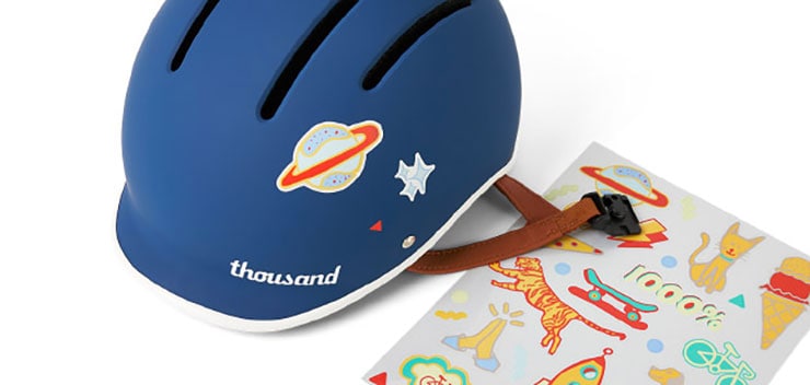 Thousand Jr(サウザンドジュニア)ヘルメット キッズヘルメット 頭周:49-53cm