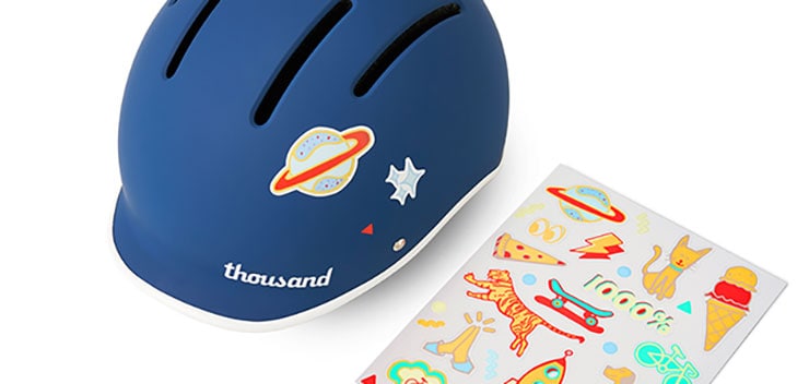 Thousand Jr（サウザンドジュニア）ヘルメット キッズヘルメット 頭周:49-53cm