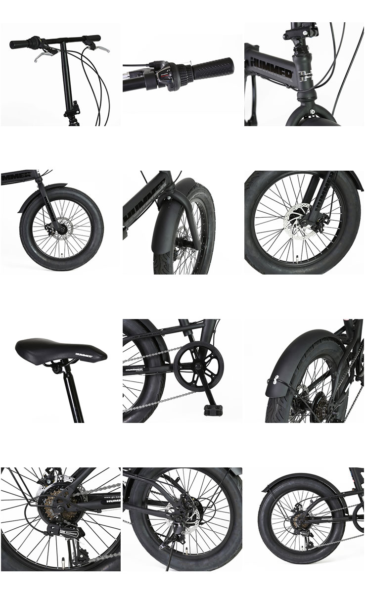 FDB206FAT -DISC 20インチ 6段変速 折りたたみ自転車