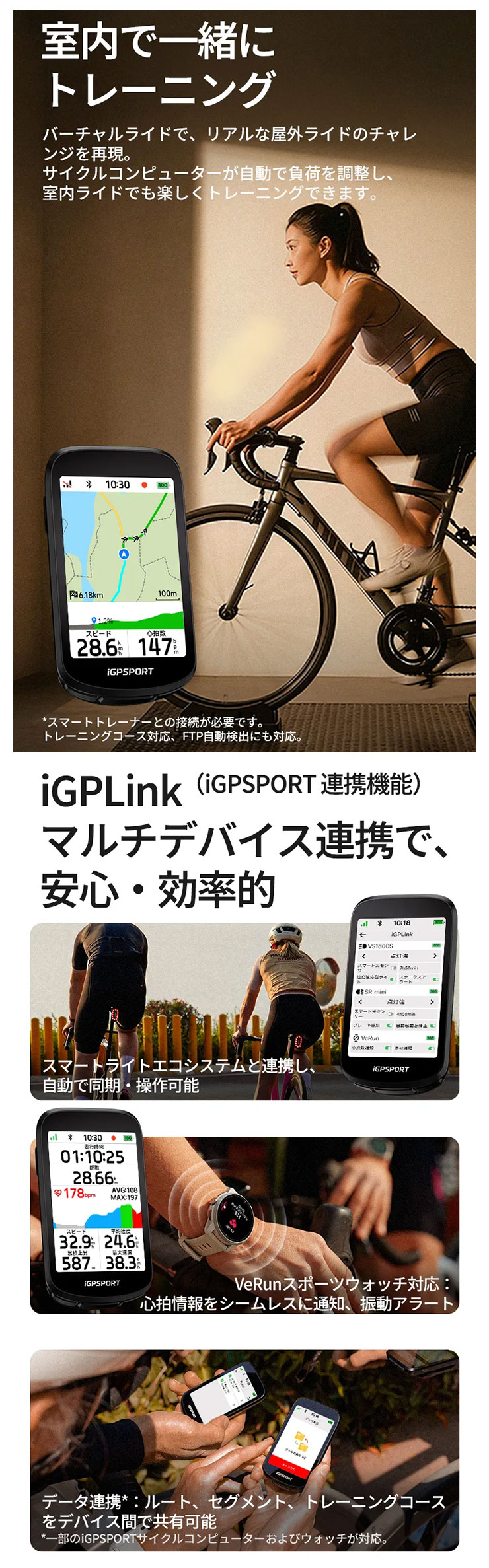 BSC500 BIKE SMART COMPUTER サイクルコンピュータ
