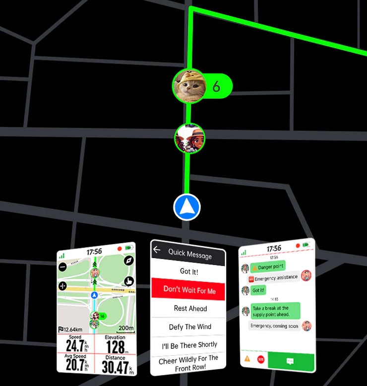 BiNavi サイクルコンピューター