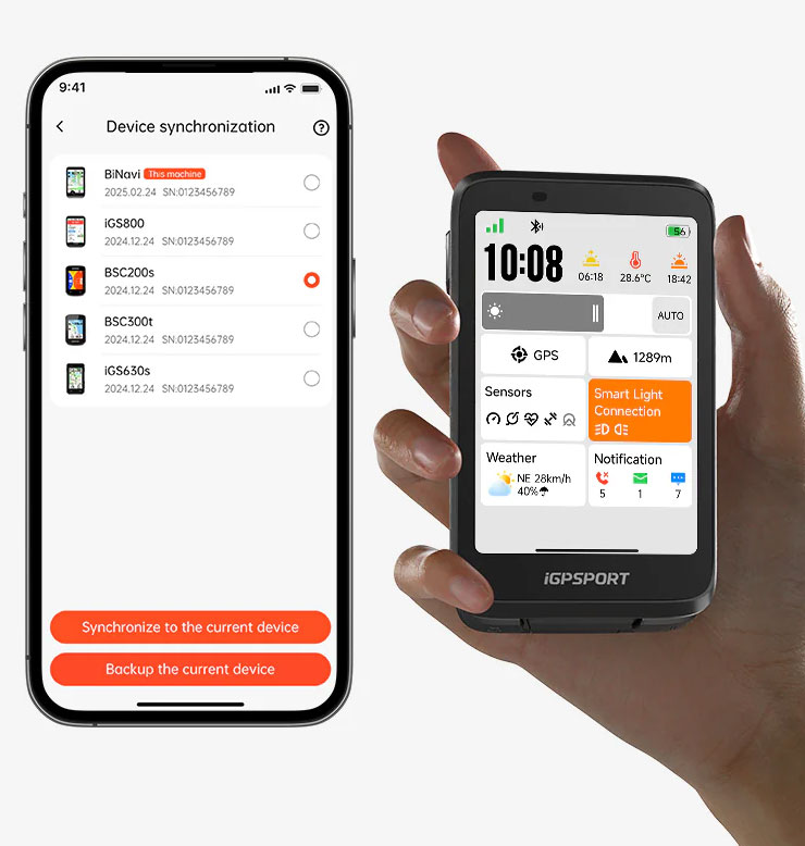 iGPSPORT BiNavi サイクルコンピュータ GPS ナビゲーションサイクルコンピューター iGPSPORT BiNavi バイナビ