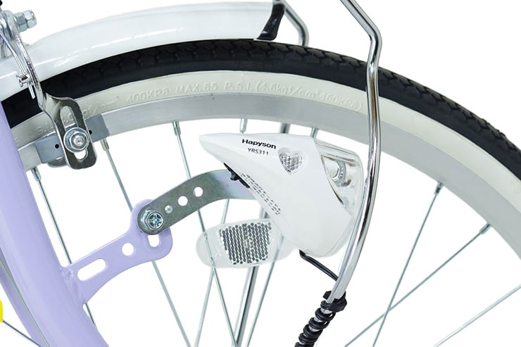 シャーリー「SHL20HDD」20インチ 変速なし LEDオートライト 子供用 自転車