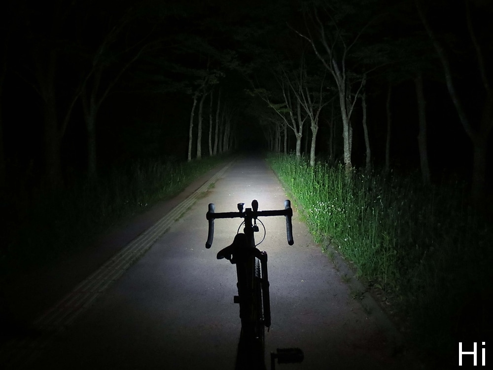 ES700 USB充電式フロントライト 明るさ:700ルーメン