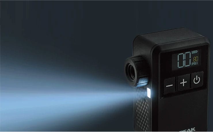 E-Booster Digital Mini(E-ブースター デジタル ミニ)電動エアーポンプ 米/仏式バルブ対応 携帯ポンプ