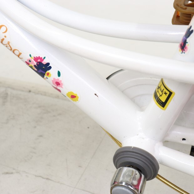 お話中　あさひ自転車　子供用自転車　リサアンドガスパール限定モデル リユース】リサとガスパール 16インチ 子供用 自転車