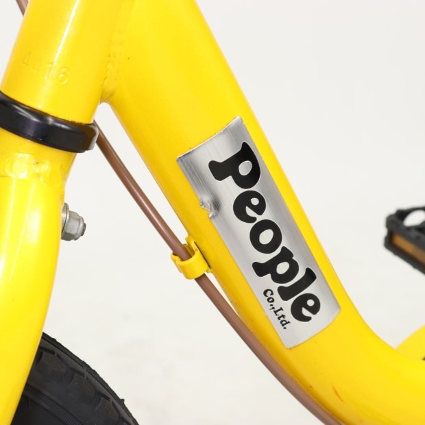 【引き渡し希望】ケッターサイクル　14 黄色 リユース】ケッターサイクル 14インチ 子供用 自転車【RS2511】