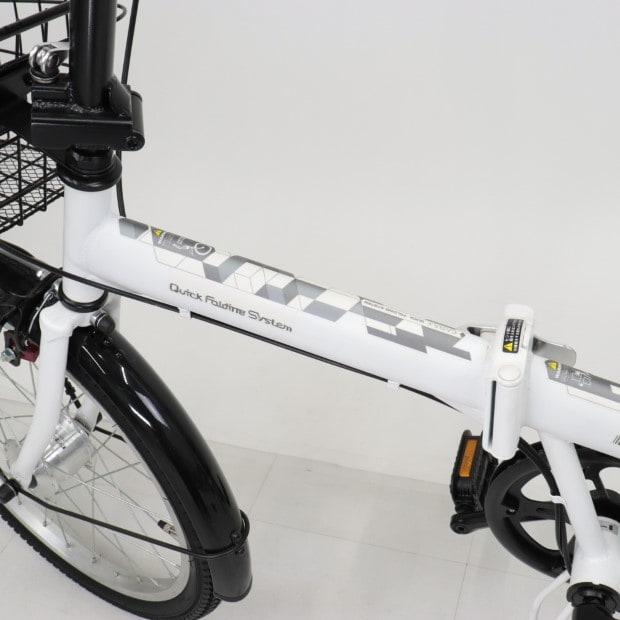【美品】あさひ　折り畳み自転車　カジュリーフォールディング 206-L あさひ（asahi） 「あさひ」カジュリーフォールディング BAA-O 20