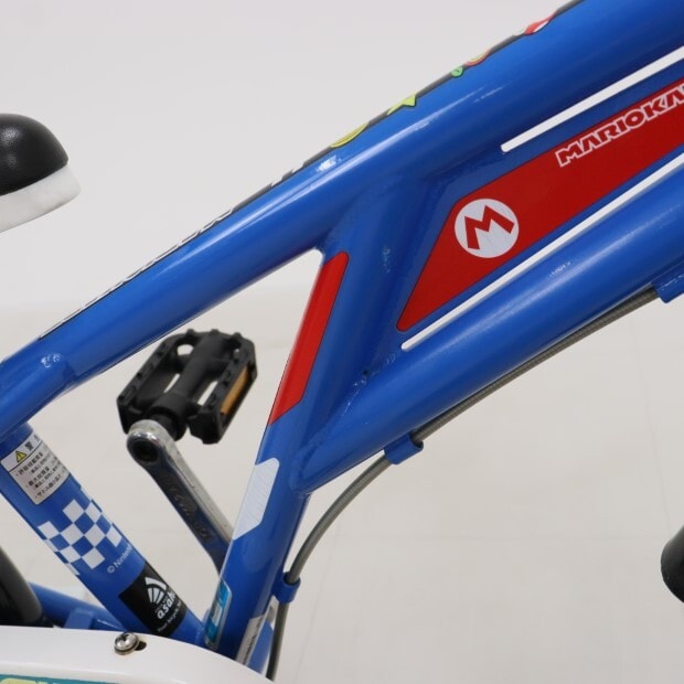 マリオカート　自転車　青　 リユース】マリオカート 160-H 16インチ 2022年モデル 子供用 自転車
