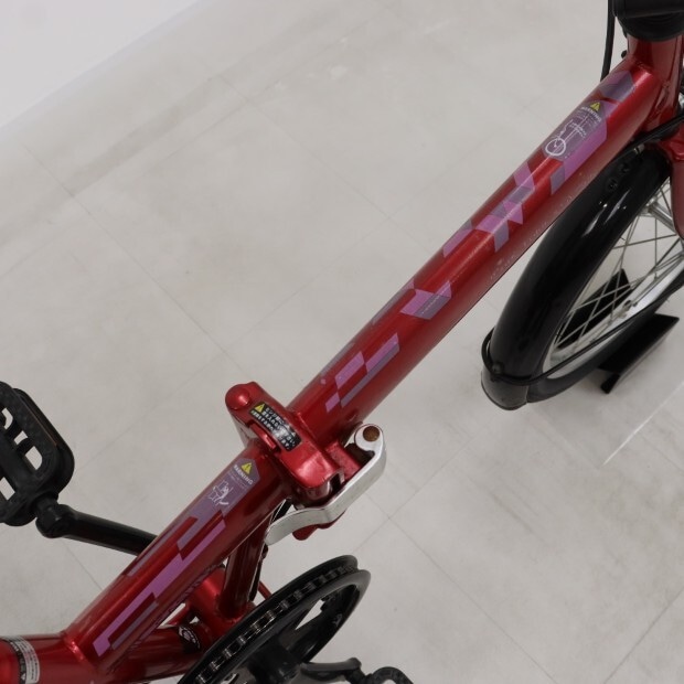 【美品】あさひ　折り畳み自転車　カジュリーフォールディング 206-L 自転車本体
