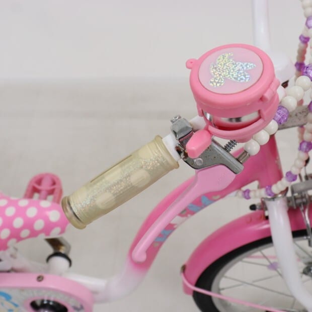 リユース】ミニーマウス ポルカドット18 18インチ 子供用 自転車 リユース】ミニーマウス ポルカドット18 18インチ 子供用 自転車