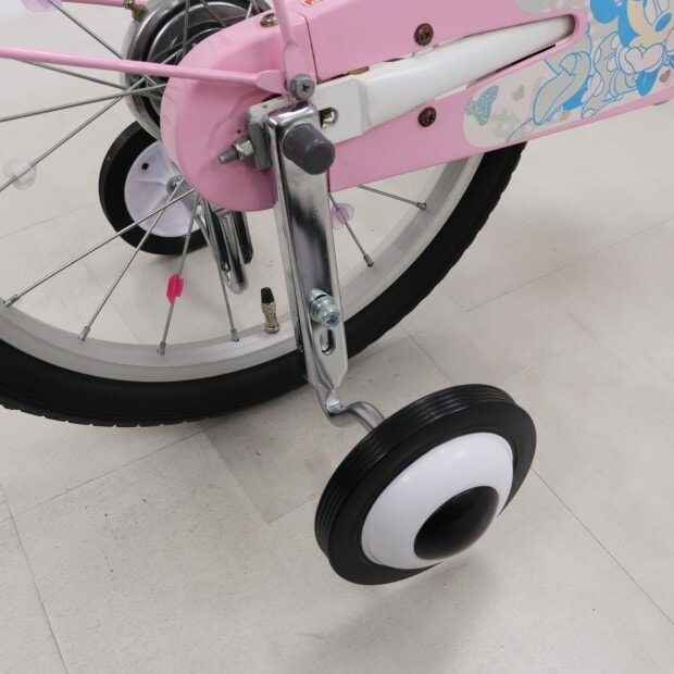 リユース】ミニーマウス ポルカドット18 18インチ 子供用 自転車