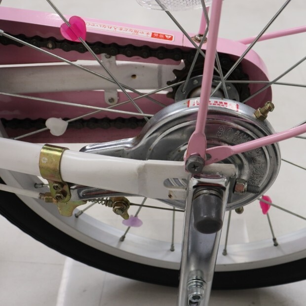 リユース】ミニーマウス ポルカドット18 18インチ 子供用 自転車 リユース】ミニーマウス ポルカドット18 18インチ 子供用 自転車