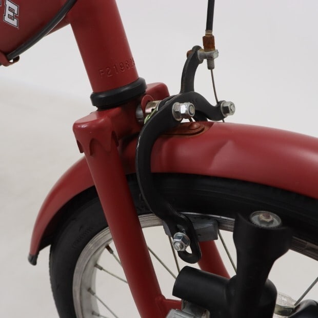 美品☆ミモレット　折り畳み自転車　赤 リユース】ミモレット 200-L 20インチ 2021年モデル 折りたたみ自転車