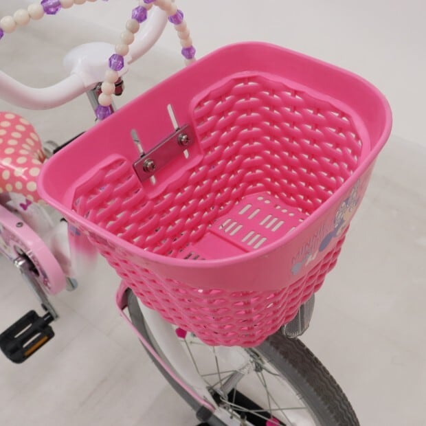 リユース】ミニーマウス ポルカドット16 16インチ 子供用 自転車