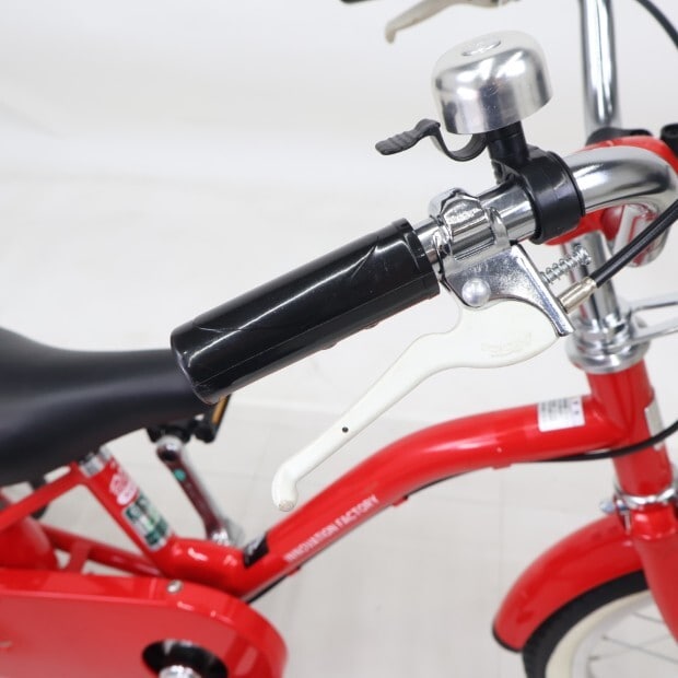 INNOVATION FACTORY 幼児用自転車 14インチ 赤 リユース】イノベーションファクトリーキッズ 140-N 14インチ 2023年