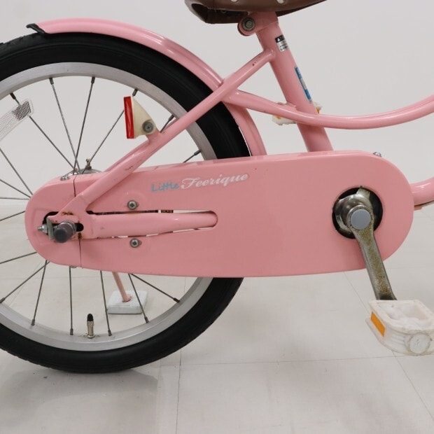 子供用自転車 18インチ　ピンク　リトルフェリーク リユース】リトルフェリーク 180-K 18インチ 2023年モデル 子供用 自転車
