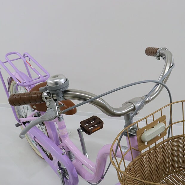 シルバーリングキュート20インチ 前面バスケット付き子ども自転車