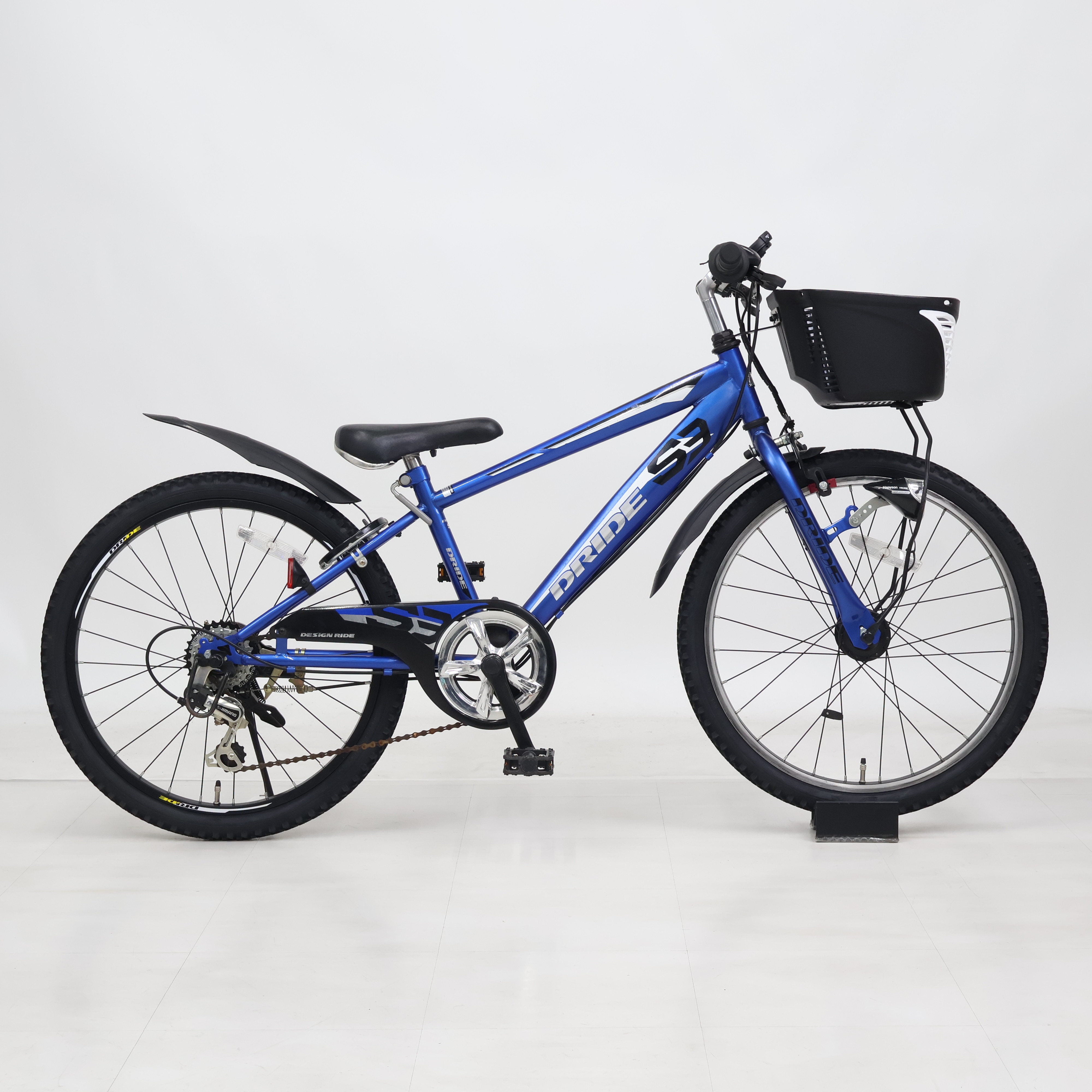 青色　自転車　遊び車両　ドリ車　部品取り　セカンドカーにおすすめ リユース】ドライドS3 226HD-L 22インチ 2021年モデル 子供用 自転車