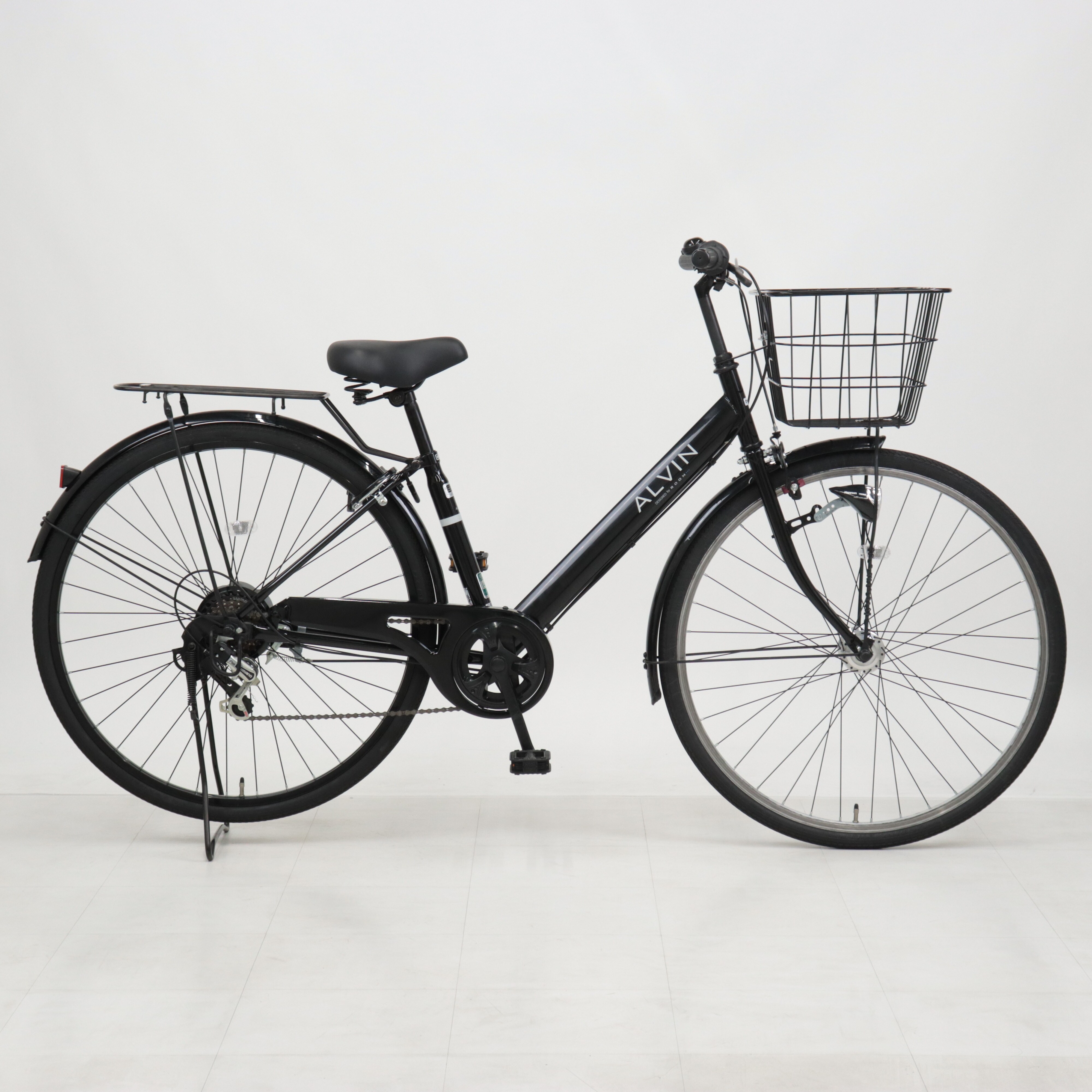 リユース】ALVIN 27インチ シティサイクル ママチャリ 自転車