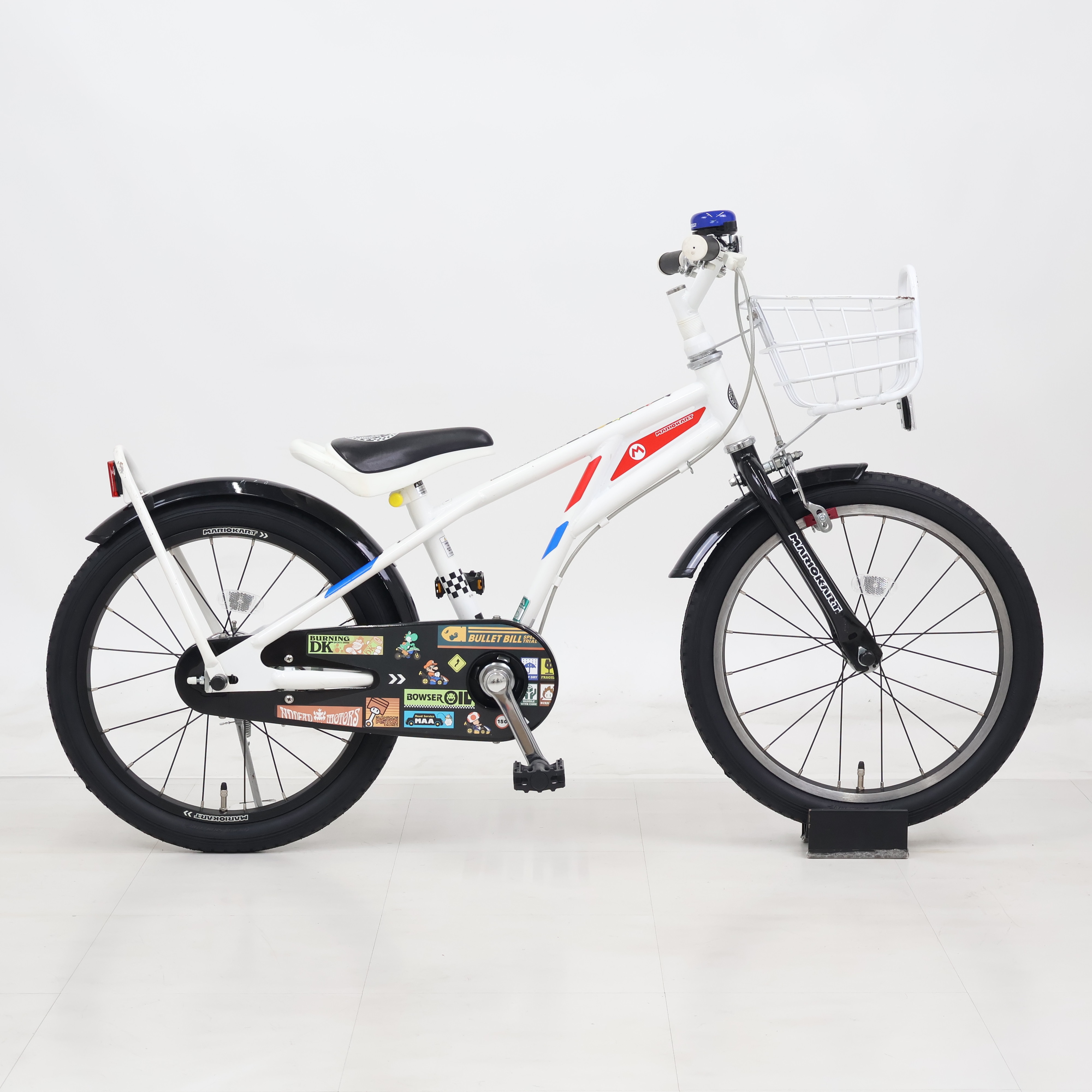 【直接引取限定@埼玉県】マリオ幼児用自転車 18インチ2024年購入品 リユース】マリオカート 180-N 18インチ 2023年モデル 子供用 自転車