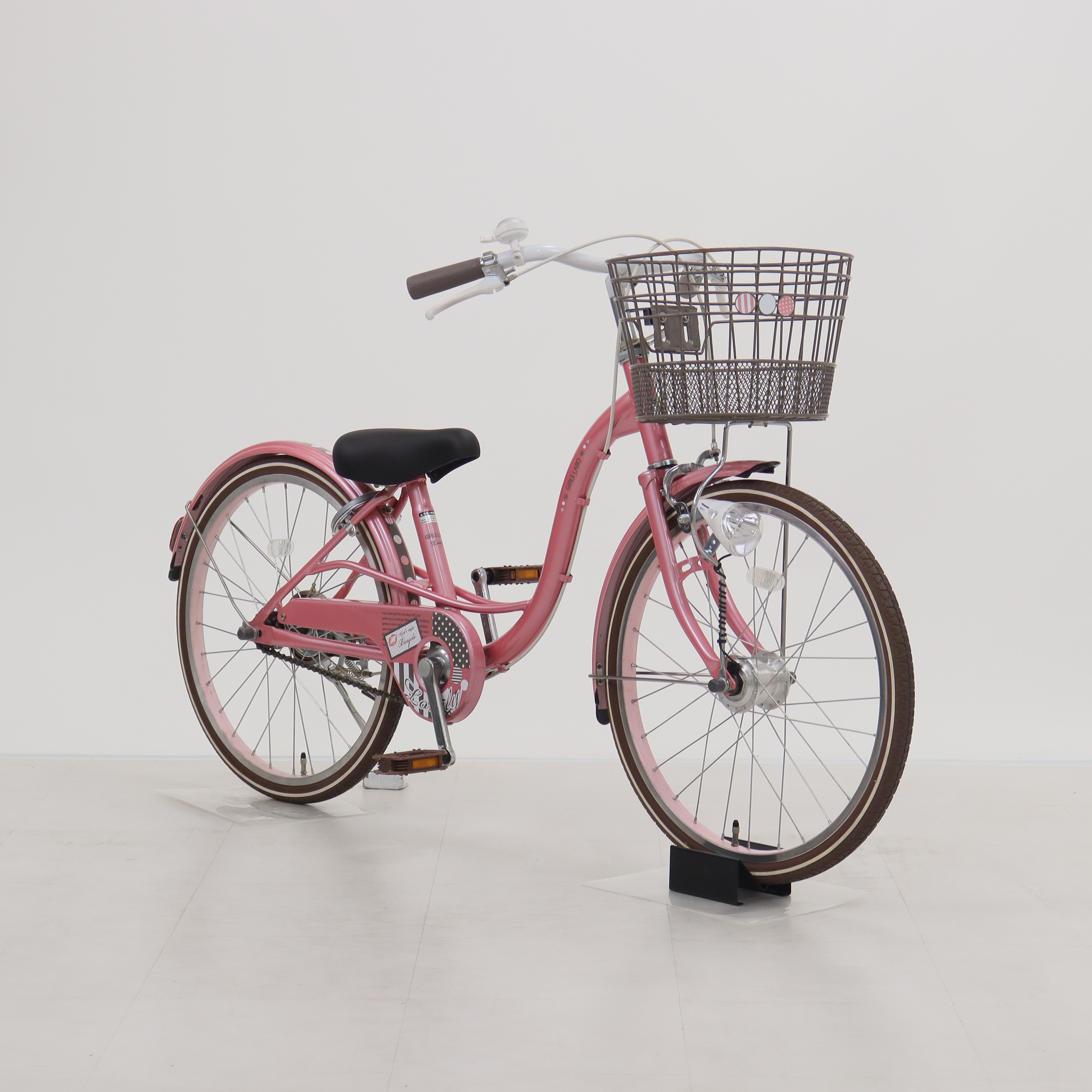 【引取限定】自転車 ガールズ ラボ ラブリー (20インチ) リユース】ガールズラボラブリー 20インチ 2020年モデル 子供用