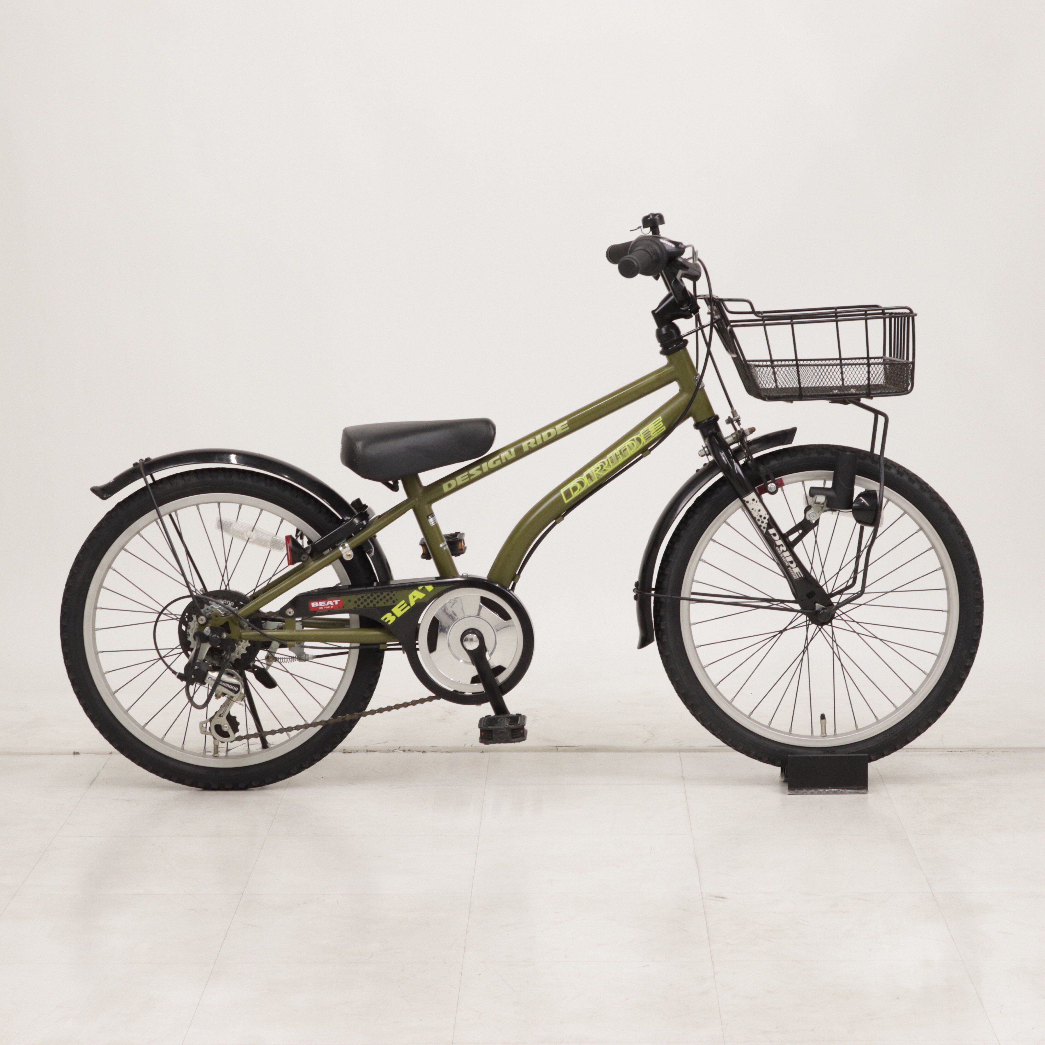 良品！あさひ ドライドビート DRIDE BEAT 206-L 20インチ リユース】ドライドBEAT 206-L 20インチ 2020年モデル 子供用 自転車