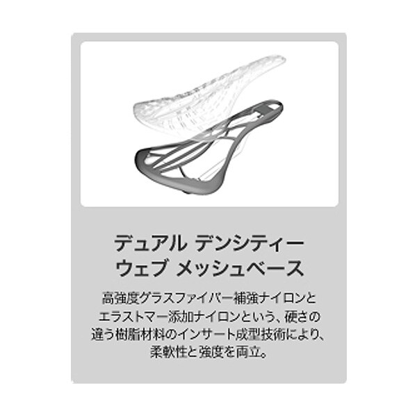 スパイダー ストレイタム カーボンレール 穴あきサドル