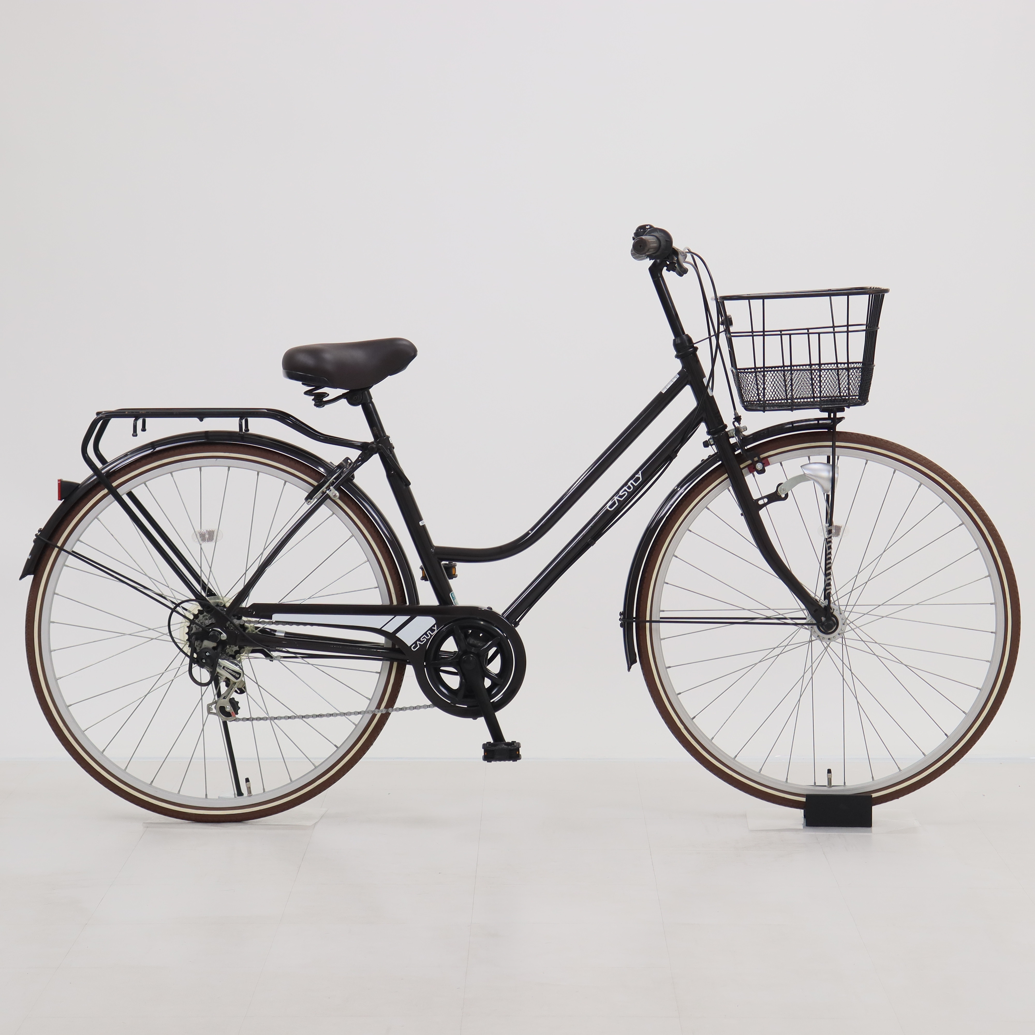 美品☆CASULY[カジュリー]SMART(スマート)27吋 シティサイクル asahi CASULY smart カジュリースマート27シティサイクル 6速ギア27