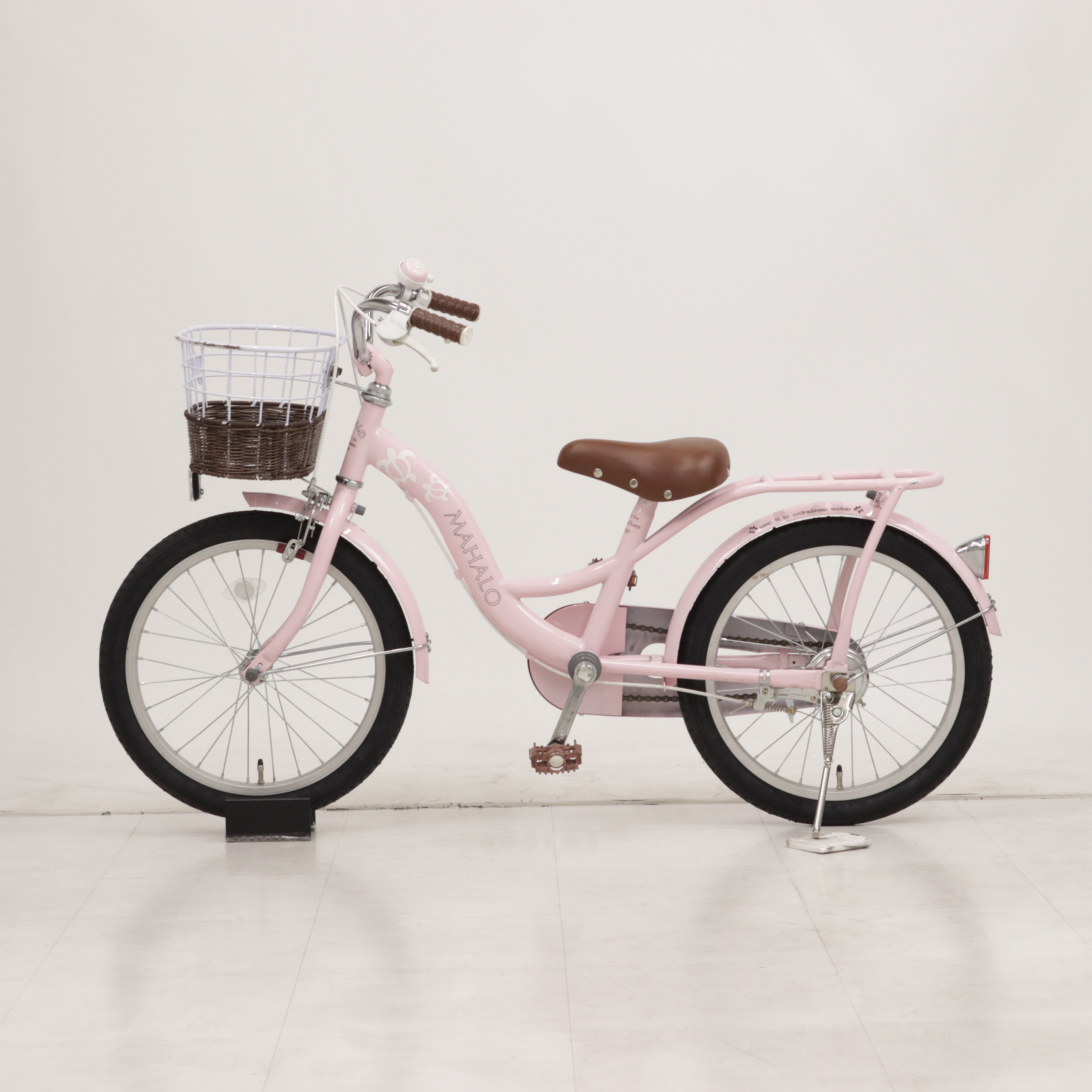 幼児自転車　マハロキッズ18　ピンク リユース】マハロキッズ 18インチ 子供用 自転車