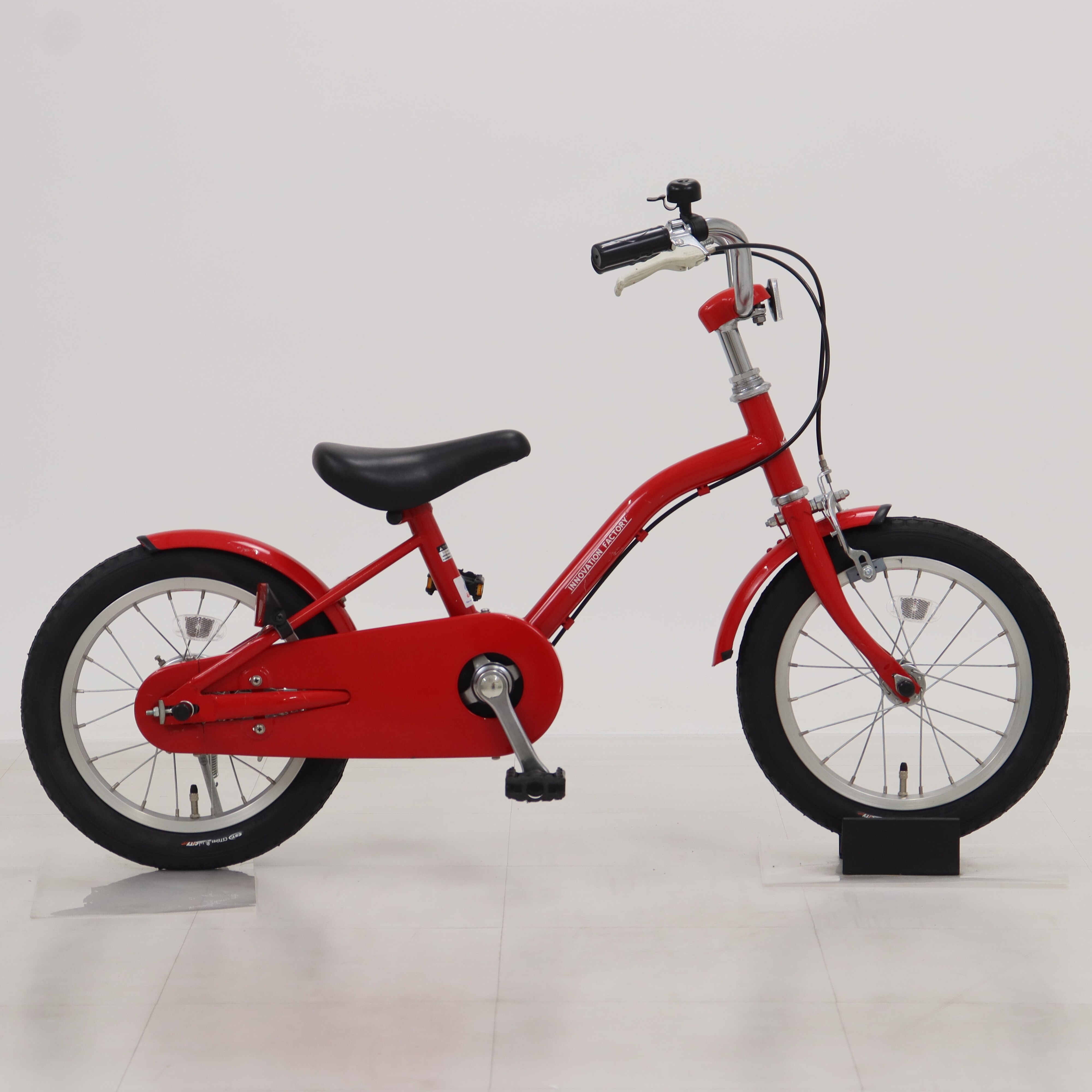 INNOVATION FACTORY 幼児用自転車 14インチ 赤 リユース】イノベーションファクトリーキッズ 140-G 14インチ 2020年