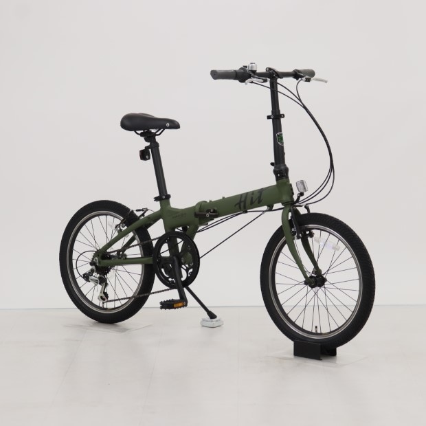 リユース品　折りたたみ自転車　20インチ　グリーン リユース】Hit Limited Edition 20インチ 折りたたみ自転車【RS2511】