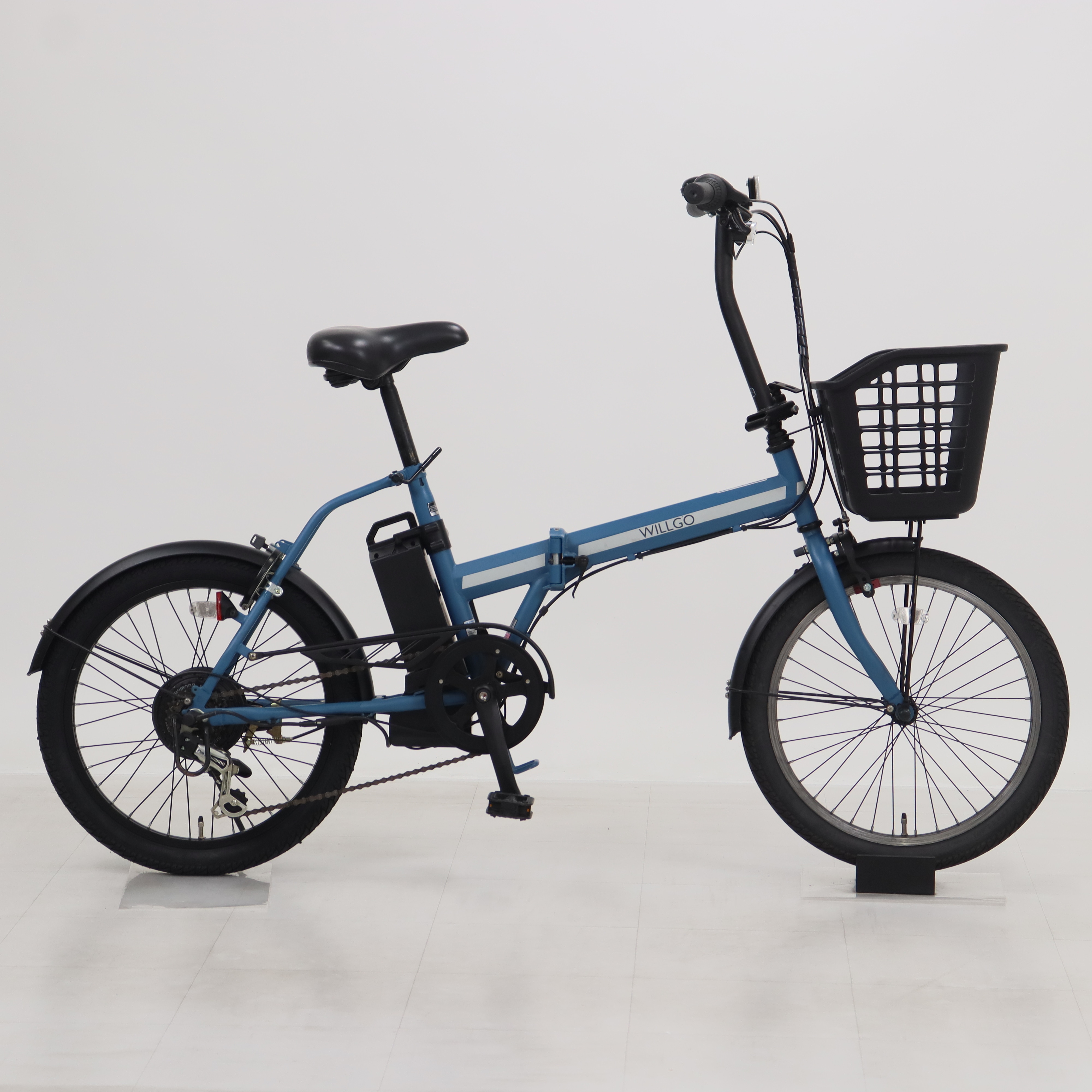 リユース】WILLGOコンパクト 20インチ 電動自転車
