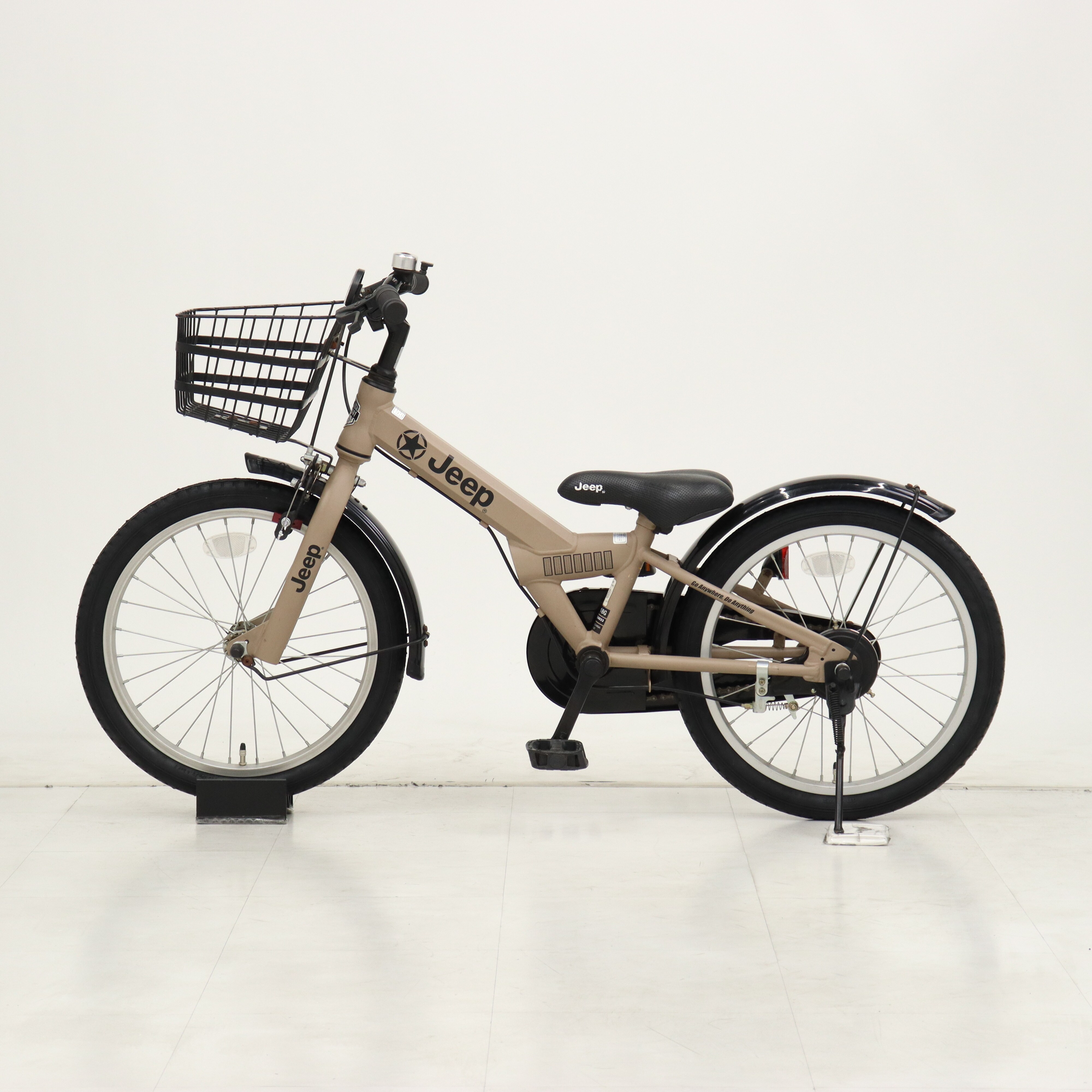 Jeep 子供用自転車 ベージュ 18インチ リユース】JE-18G 18ｲﾝﾁインチ 2022年モデル 子供用 自転車